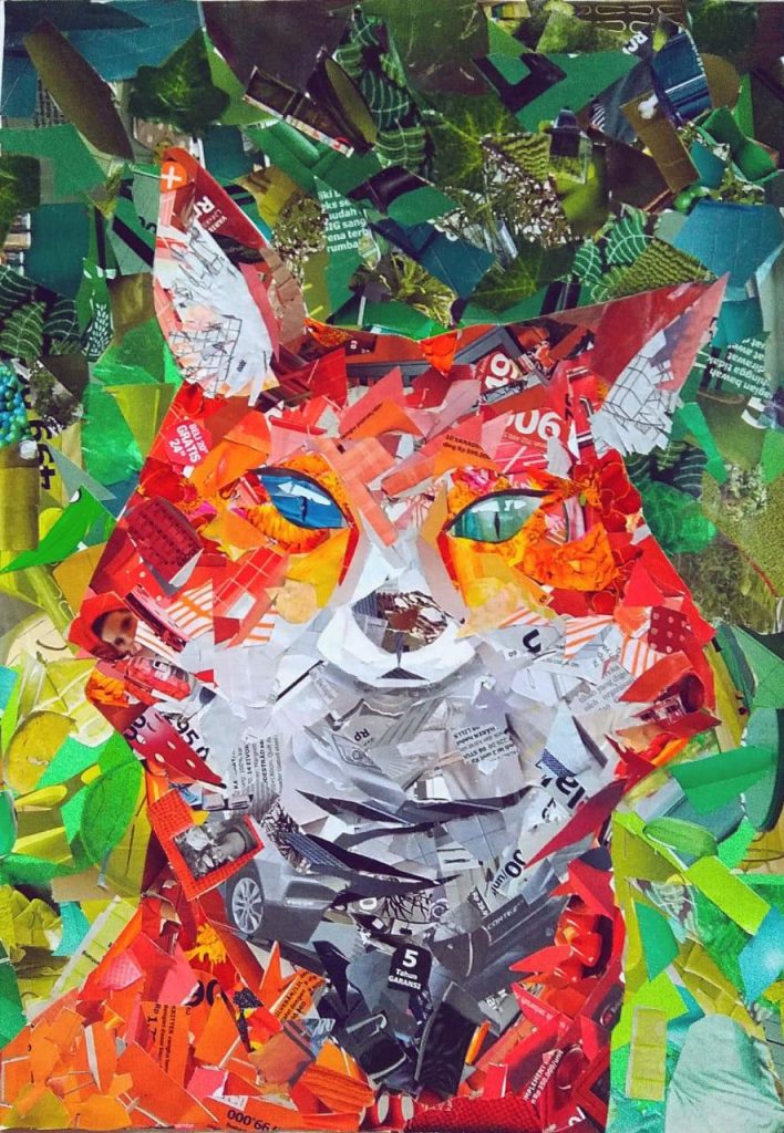 Рисунок коллаж 7 класс